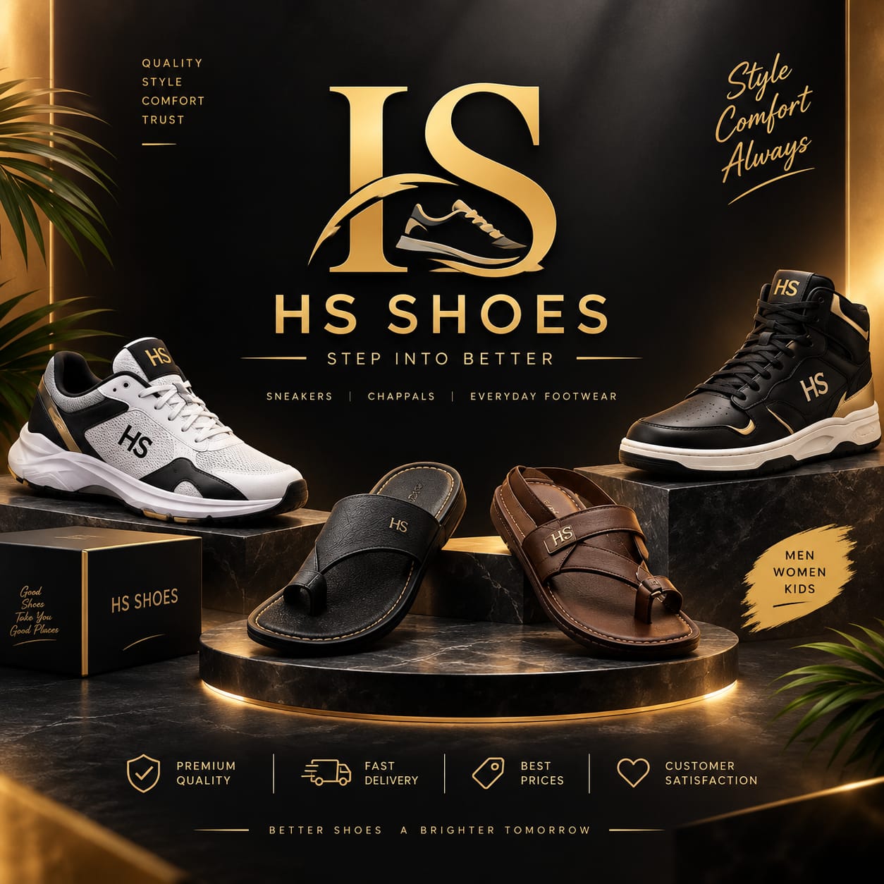 HS Shoes Logo
