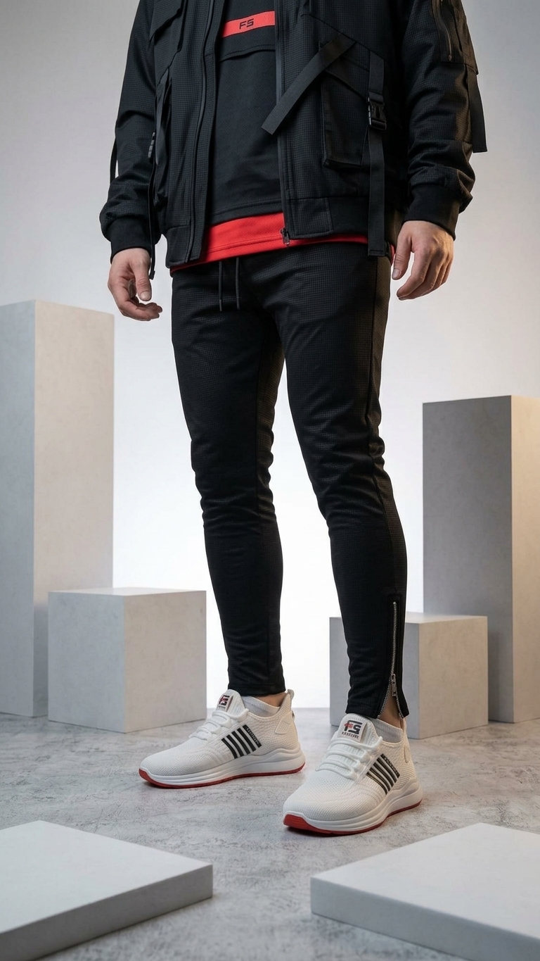 Fashion Street wear Tech Sneakers - Breathable Athletic Jogging & Walking Shoes - photo 4